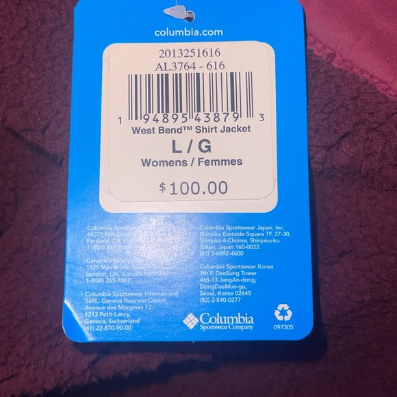 Columbia Women's West Bend Sherpa Shirt Jacket - Picture 4 of 6